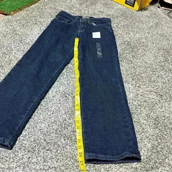 Sonoma Everyday Jean Straight Dark Rinse Denim Blue Stretch Jeans Boys 12 - Picture 4 of 10